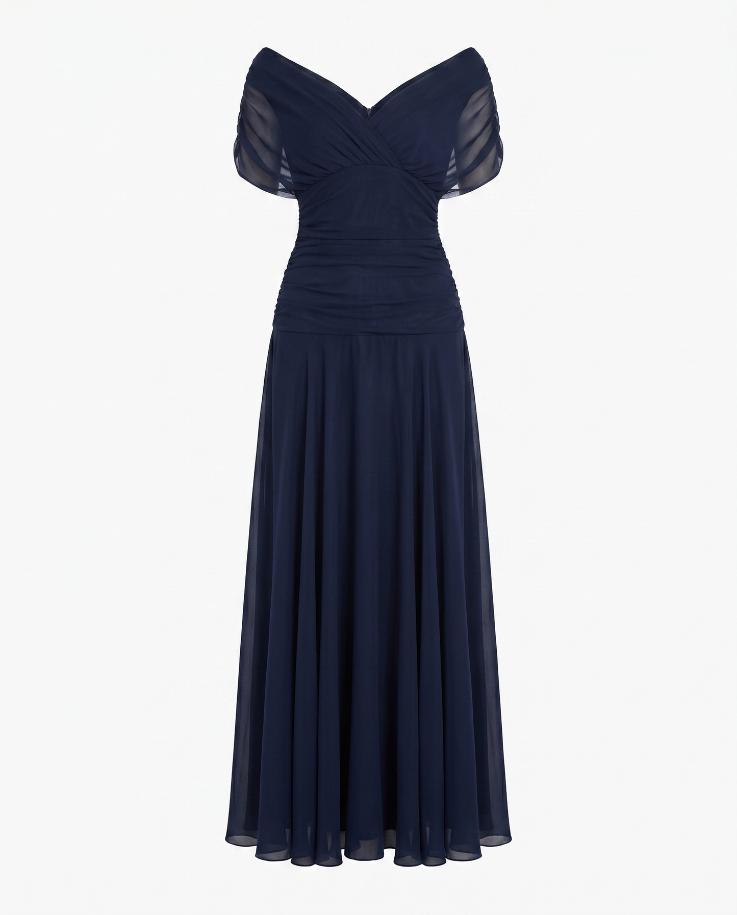 Diana Women's Maxi Dress | Elegant Chiffon, Off-Shoulder Evening Gown 5
