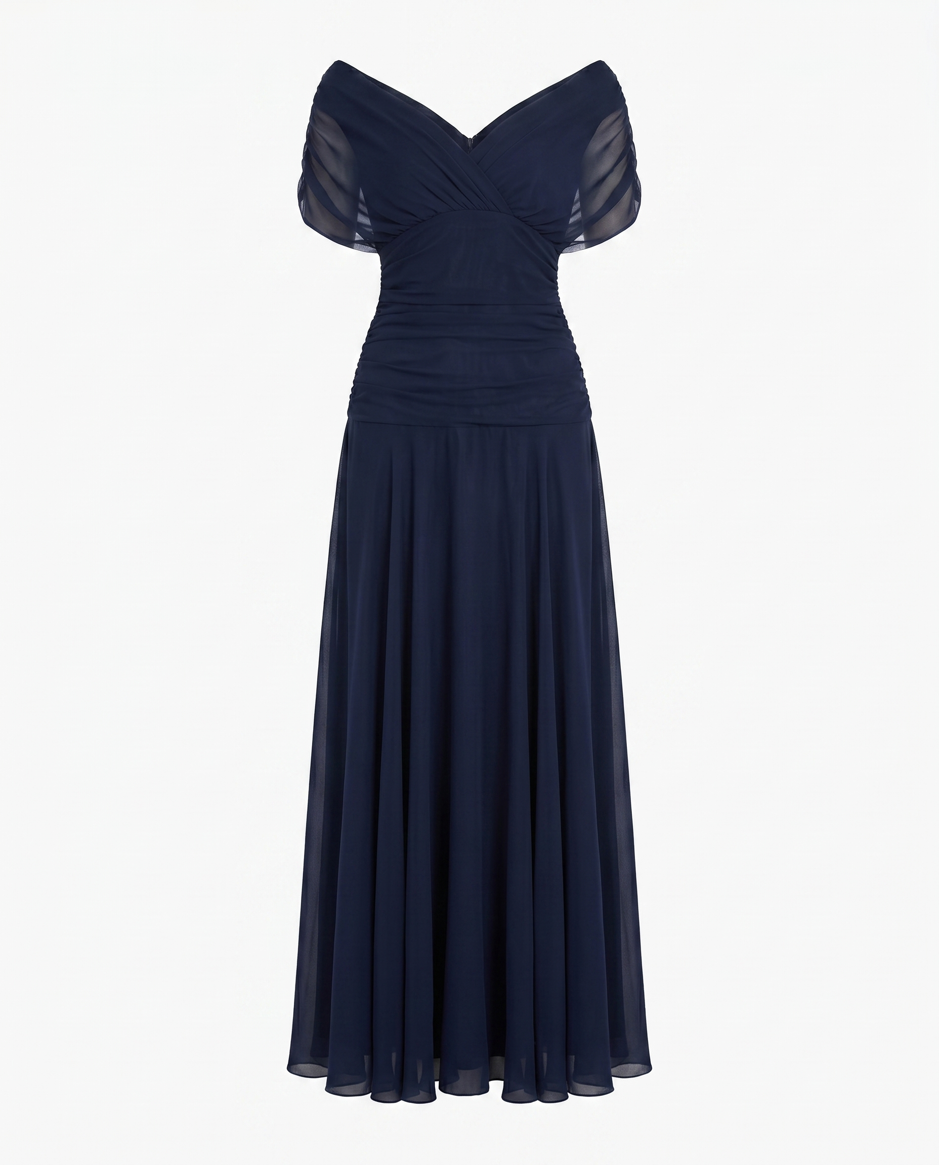 Diana Women's Maxi Dress | Elegant Chiffon, Off-Shoulder Evening Gown 5