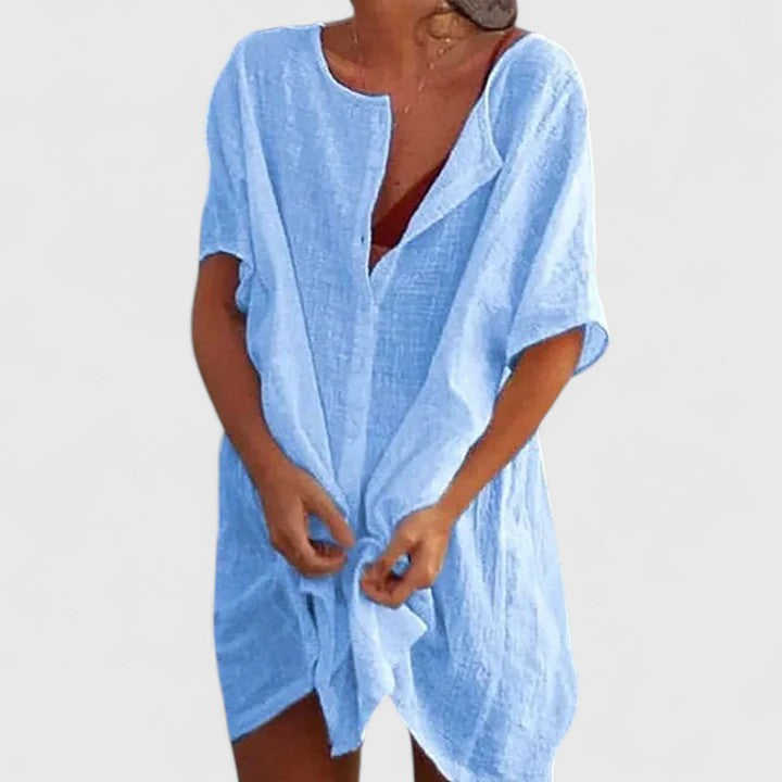 Luna Women's Summer Dress | Lightweight Breezy Tunic 3