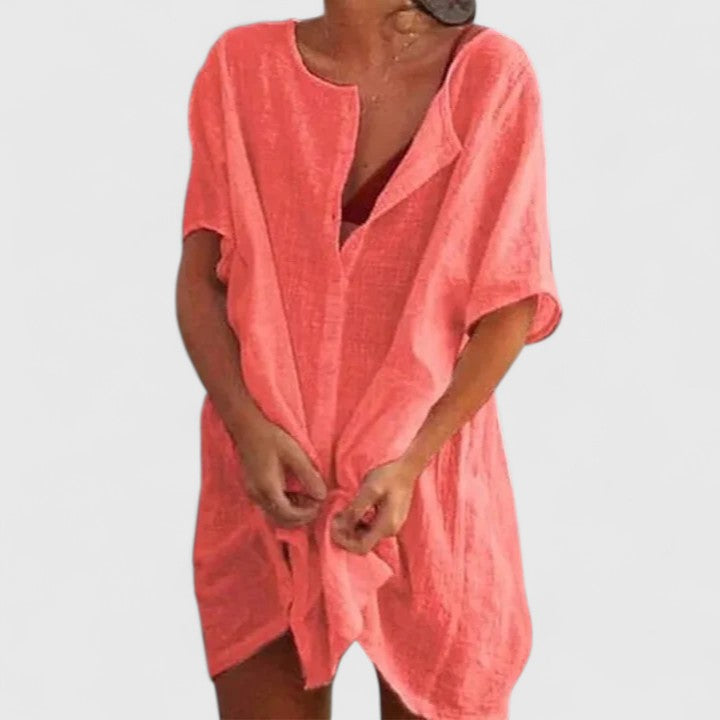 Luna Women's Summer Dress | Lightweight Breezy Tunic 4