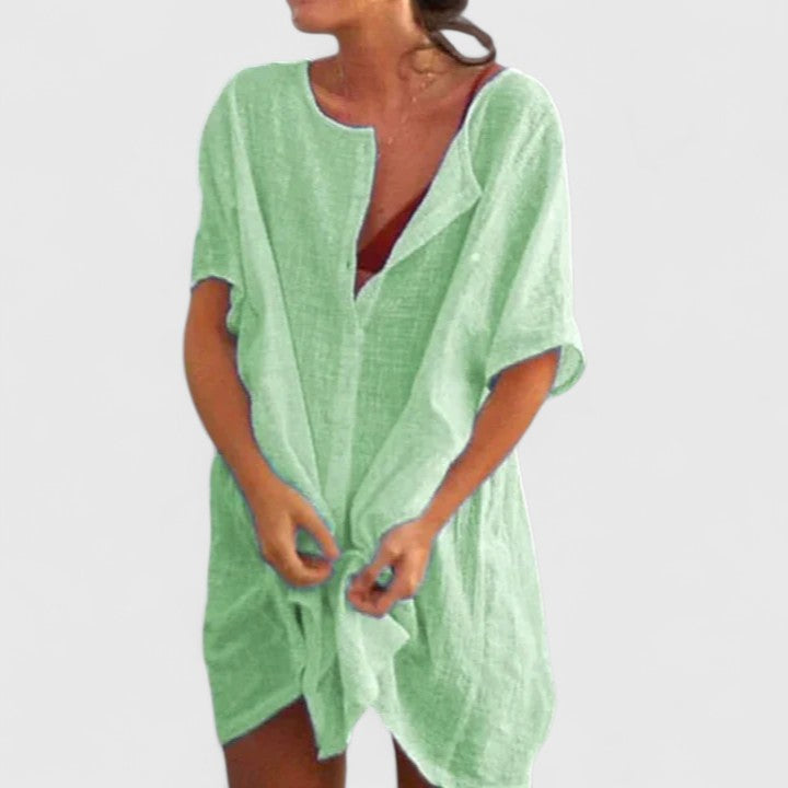 Luna Women's Summer Dress | Lightweight Breezy Tunic 7