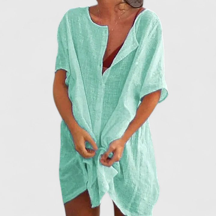 Luna Women's Summer Dress | Lightweight Breezy Tunic 8