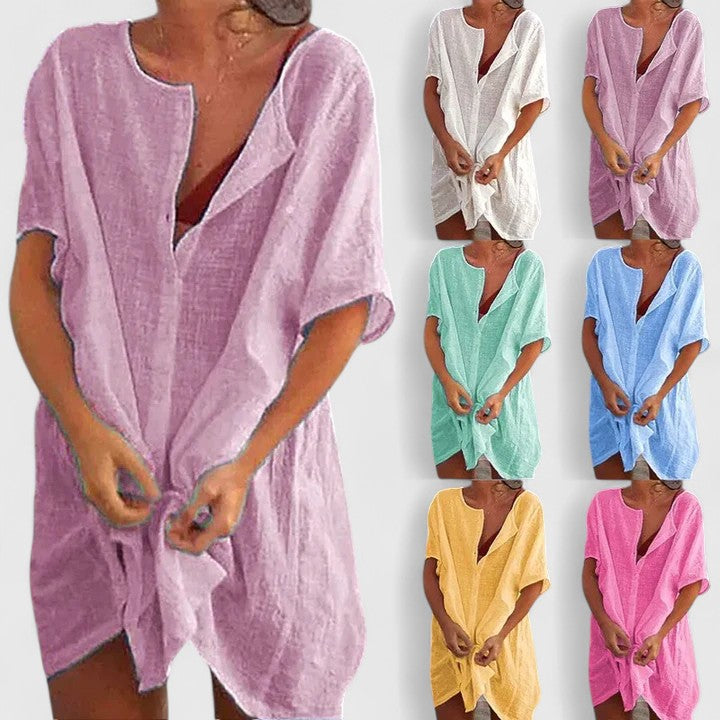 Luna Women's Summer Dress | Lightweight Breezy Tunic 9