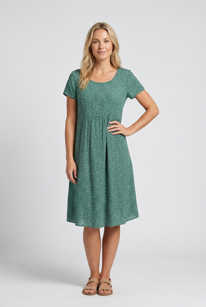 Sienna Women's Midi Dress | Lightweight A-Line, Summer Style 2