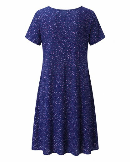 Sienna Women's Midi Dress | Lightweight A-Line, Summer Style 7